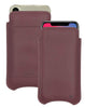 NueVue iPhone X Leather Brown Phone Wallet Case