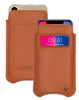 iPhone 11 Pro and iPhone X/Xs Wallet Case | Screen Cleaning and Sanitizing Lining | Faux Vegan Leather | Smart Window