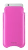 iPhone 8 Plus / 7 Plus Case in Pink Napa Leather | Screen Cleaning and Sanitizing Lining | Smart Window .
