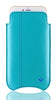 iPhone 8 / 7 Wallet Case in Blue Faux Leather | Screen Cleaning Sanitizing Lining.