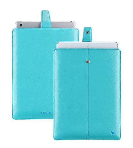 Copy of Apple iPad Sleeve Case in Blue Vegan Leather | Screen Cleaning and Sanitizing Lining