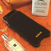 iPhone SE, 5 Sleeve Case in Black Cotton Twill | Screen Cleaning Antimicrobial Lining