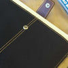 iPad mini Sleeve Case in Black Cotton Twill | Screen Cleaning Sanitizing Lining.