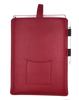 iPad Pro Sleeve Case in Rose Red Faux Leather | Screen Cleaning and Sanitizing Lining.