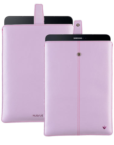 Samsung Galaxy Tab S3 Sleeve Case in Sugar Purple Faux Leather