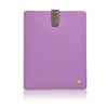 Apple iPad Sleeve in Purple Canvas | Screen Cleaning with Sanitizing Lining.