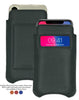 iPhone 11 Pro and iPhone X/Xs Wallet Case | Screen Cleaning and Sanitizing Lining | Faux Vegan Leather | Smart Window