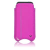 iPhone SE, 5 Pouch Case in Pink Napa Leather | Screen Cleaning Sanitizing Lining