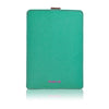 iPad mini Sleeve Case in Canvas Aqua Green | Screen Cleaning Sanitizing Lining.